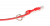 Коммутационный шнур с замком, неэкранированный, категории 6, LSZH, 0,5-3 м, красный 